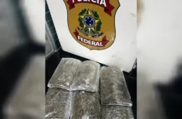 Polícia Federal prende homem com 3 kg de maconha tipo skunk no Aeroporto de Manaus