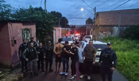 Bandido com mandado por violência doméstica é preso em ação conjunta das forças de segurança em Manaus