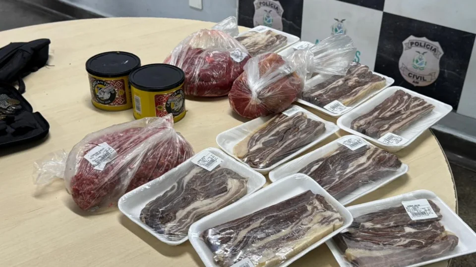 Mulher é presa suspeita de furtar carnes e produtos em mercadinho de Manaus