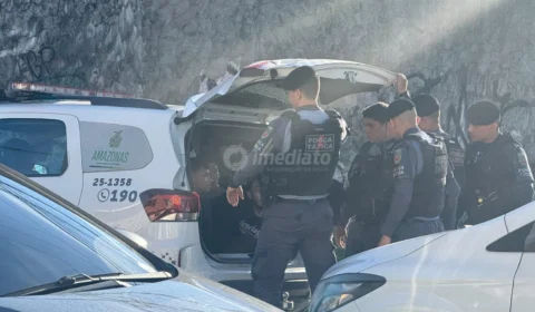 Três suspeitos de cometer arrastões são capturados com arma no bairro Adrianópolis, em Manaus