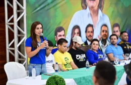 Deputada Débora Menezes participa de agenda do PL em Maués