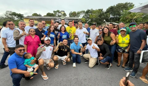 Professora Maria do Carmo mostra força política em Maués: ‘vamos libertar o Amazonas do atraso’