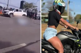 VÍDEO: Policial militar morre após ver filha vítima de acidente de moto no DF