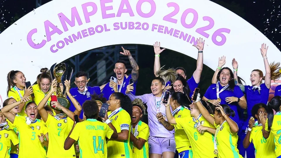 Seleção Brasileira Feminina Sub-20 conquista o 11º título do Sul-Americano