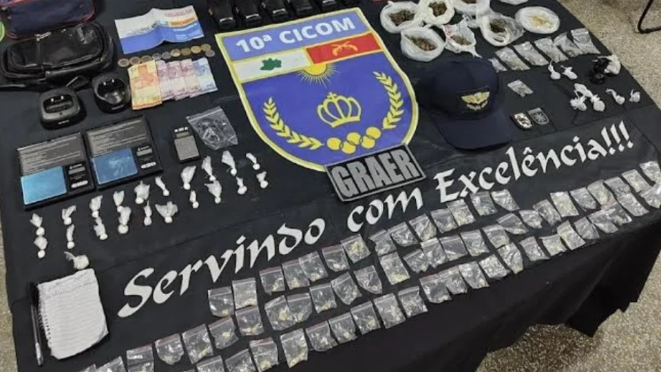 Polícia Militar desarticula ponto de tráfico e prende sete suspeitos no bairro Alvorada I, em Manaus