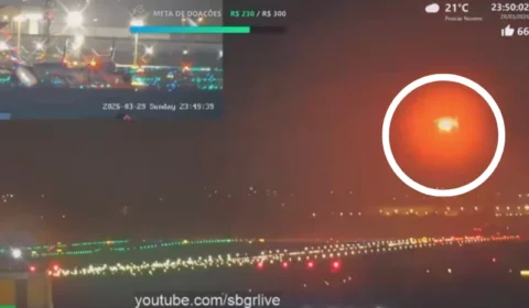 VÍDEO: turbina de avião explode durante decolagem no Aeroporto de Guarulhos e piloto faz pouso de emergência sem feridos