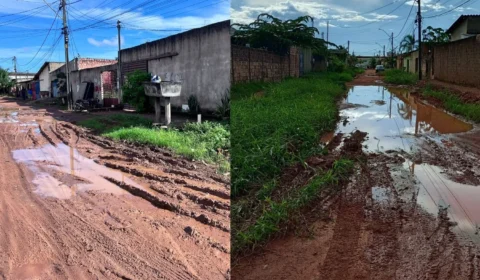 Moradores denunciam lama, buracos e dificuldade de acesso na zona Leste de Porto Velho