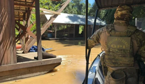Operação destrói dragas e combate garimpo ilegal no Rio Madeira em Rondônia