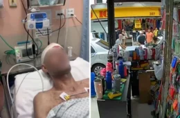 Cena de terror: Homem é baleado na cabeça durante assalto a joalheria no Centro de Campinas