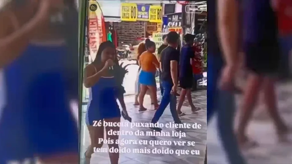 Empresário registra ocorrência após confusão com lojista em galeria no bairro Manoa