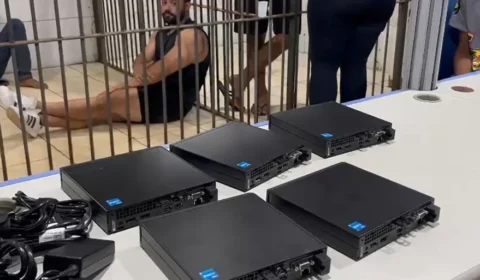 Vigilante é preso ao tentar vender computadores furtados da Semusa em Porto Velho
