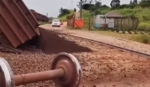 Trem de carga descarrila e interrompe circulação ferroviária entre MA e PA