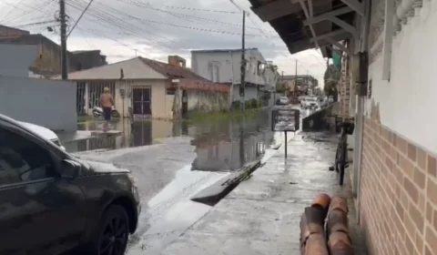 Moradores denunciam alagamentos constantes após chuvas no Maracangalha, em Belém