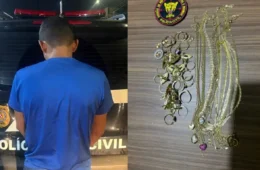 Polícia Civil prende suspeito de roubo a joalheria em Belém