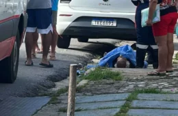 Corpo é encontrado em calçada no bairro de Canudos, em Belém