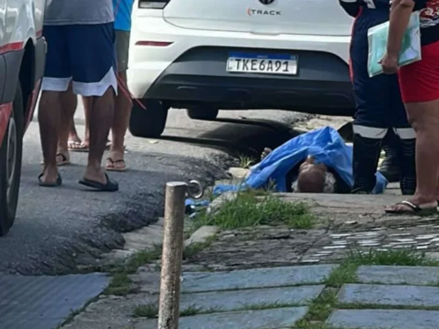 Corpo é encontrado em calçada no bairro de Canudos, em Belém