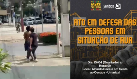 Ato em defesa de pessoas em situação de rua é convocado após ataque com arma de choque em Belém