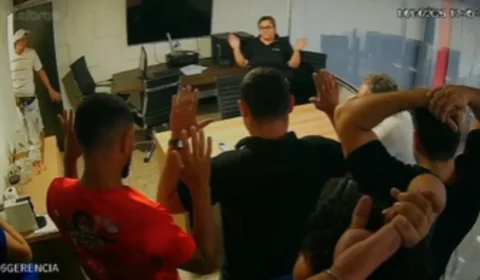 Vídeo mostra ação de criminosos durante assalto em loja de motocicletas na Alcindo Cacela, em Belém