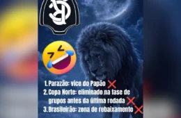 Após eliminação na Copa Norte, Remo vira alvo de memes e provocações nas redes sociais