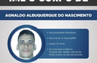 Identificado homem que morreu após cair de forro durante tentativa de furto em Porto Velho