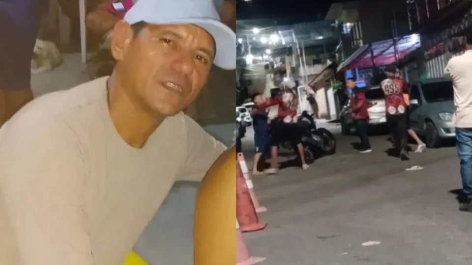 Imagens fortes: Mototaxista é morto a facadas ao tentar apartar briga de casal no bairro Mauazinho