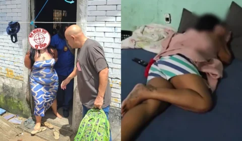 Veja: Integrantes de grupo suspeito de furtos são presas em Manaus; uma delas foi encontrada dormindo