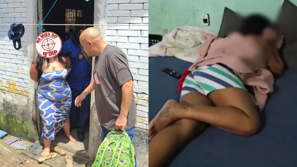 Veja: Integrantes de grupo suspeito de furtos são presas em Manaus; uma delas foi encontrada dormindo