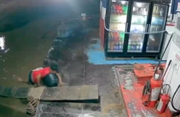 Jovem desaparece após queda misteriosa em rio durante a madrugada no interior do Acre