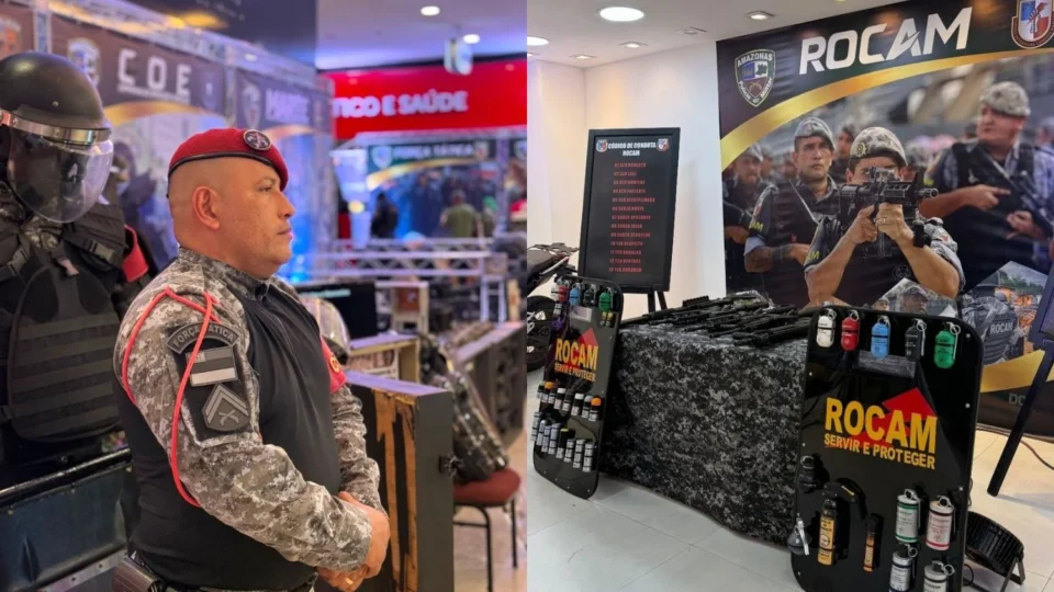 Exposição gratuita conta a história dos 189 anos da Polícia Militar do Amazonas