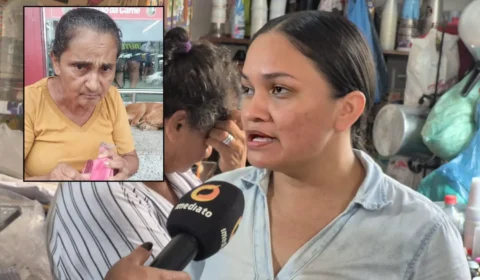 Vizinhos pedem ajuda para encontrar familiares de idosa que sofre de transtornos psicológicos em  Manaus