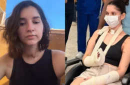 Jovem esfaqueada mais de 15 vezes após recusar namoro fala pela primeira vez e pede justiça