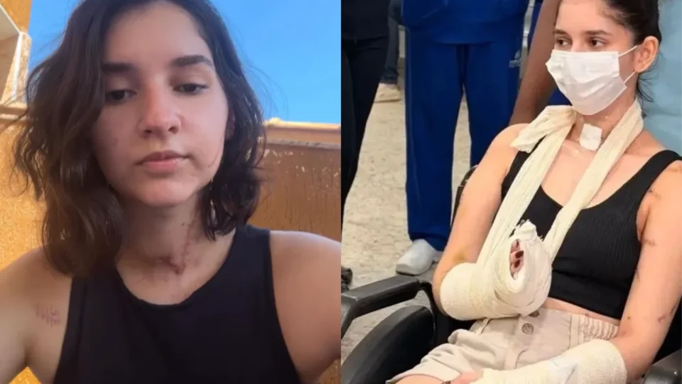 Jovem esfaqueada mais de 15 vezes após recusar namoro fala pela primeira vez e pede justiça