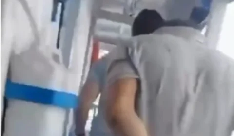 Veja o vídeo: Suspeito de matar idosa a facadas é preso ao tentar fugir pelo interior do AM