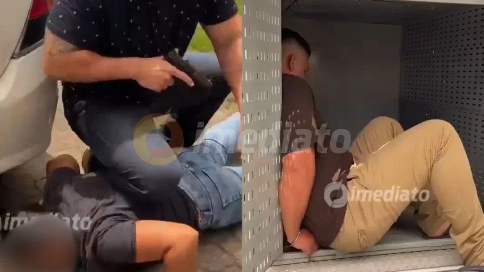 Veja o vídeo: família de acusado de abusar da própria filha de 3 anos briga com familiares da vítima na delegacia