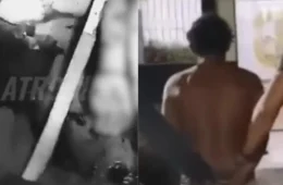 Vídeo extremo: ‘Cachaceiro’ mata a esposa e o enteado a golpes de terçado após discussão por bebida no Pará