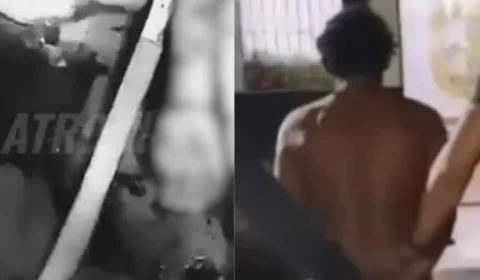 Vídeo extremo: ‘Cachaceiro’ mata a esposa e o enteado a golpes de terçado após discussão por bebida no Pará