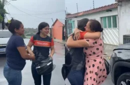 Vídeo: Em menos de 12 horas, mulher dada como sequestrada na Cidade de Deus é entregue em casa por motociclista de aplicativo