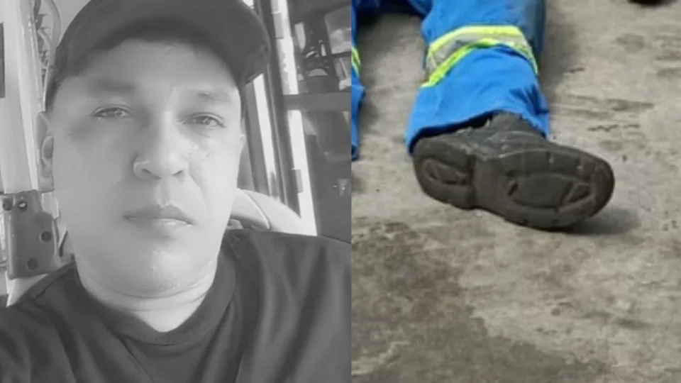 Vídeo forte: Mecânico é esmagado durante manutenção em ônibus dentro do Terminal 7