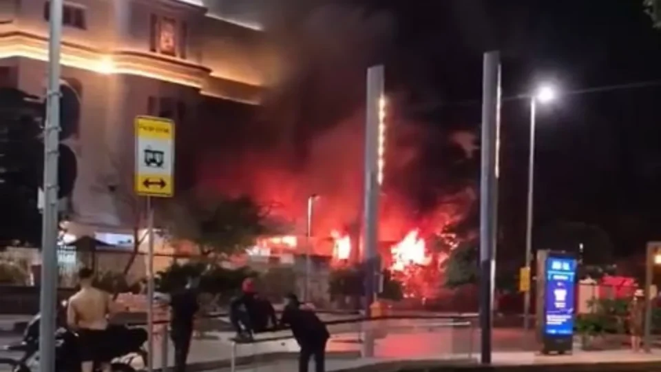 Vídeo: Incêndio atinge edifício histórico no Rio e começa após curto em ‘airfryer’