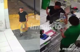 Vídeo: Vagabundo humilha funcionárias de drogaria durante assalto truculento no Santa Etelvina