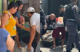 Vídeo forte: ‘Ai, meu Deus, por que fez isso comigo?’, diz esposa de pedreiro eletrocutado