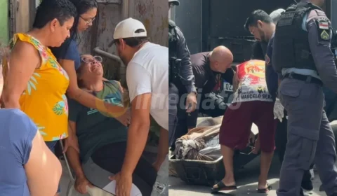 Vídeo forte: ‘Ai, meu Deus, por que fez isso comigo?’, diz esposa de pedreiro eletrocutado