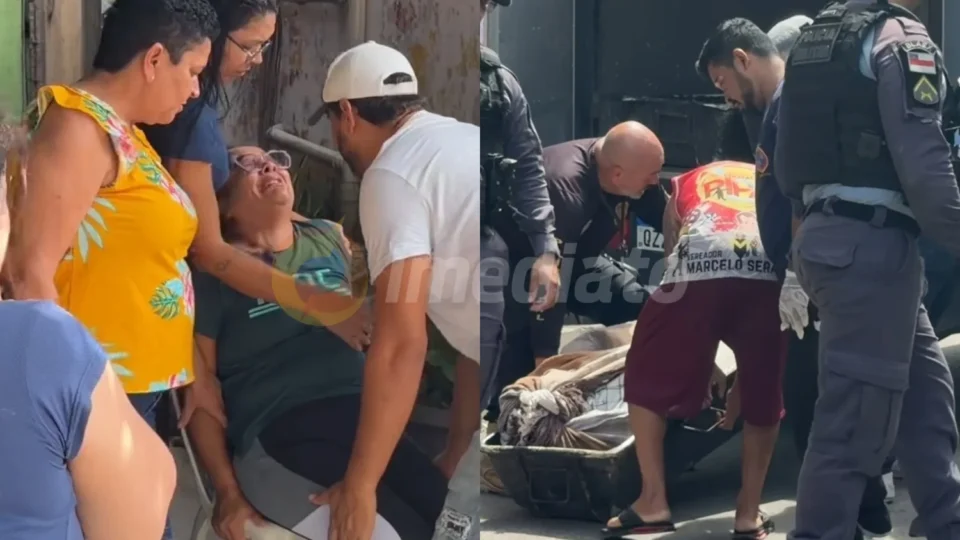 Vídeo forte: ‘Ai, meu Deus, por que fez isso comigo?’, diz esposa de pedreiro eletrocutado