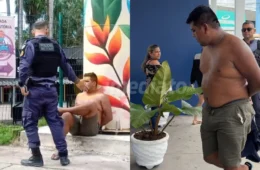 Vídeo: Motorista é preso sob suspeita de embriaguez, uso de drogas e porte de arma de fogo após acidente