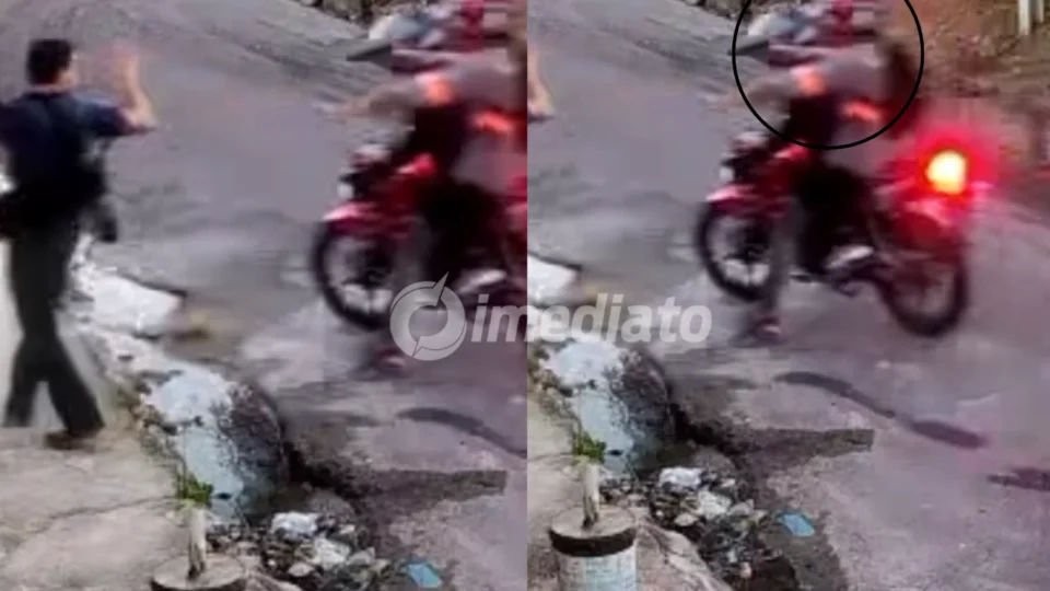 VEJA VÍDEO: Dupla armada assalta trabalhadores ao saírem de casa no conjunto Canaranas, bairro Cidade Nova