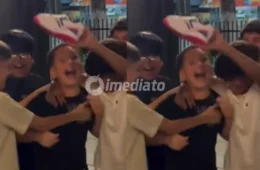 VÍDEO: Menino de 11 anos ganha chuteira nova da irmã e celebra com amigos após sofrer bullying