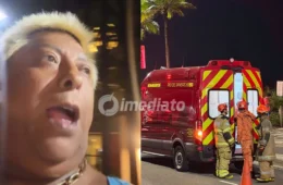 VÍDEO: Influenciadora amazonense Patixa sofre queda de patinete no Rio de Janeiro e recebe atendimento dos bombeiros