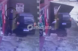 VÍDEO: Homem causa confusão em motel, consome produtos, quebra portão e foge sem pagar em Manaus