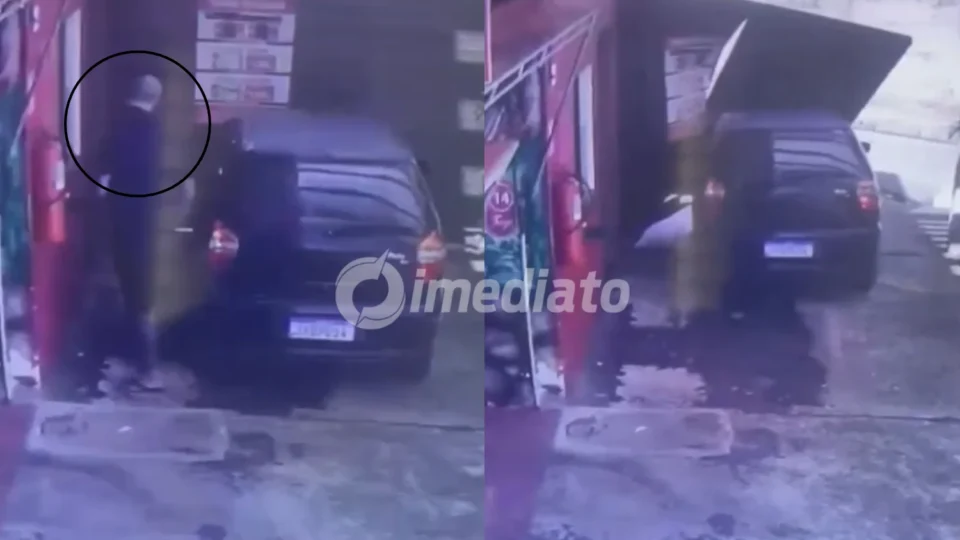 VÍDEO: Homem causa confusão em motel, consome produtos, quebra portão e foge sem pagar em Manaus