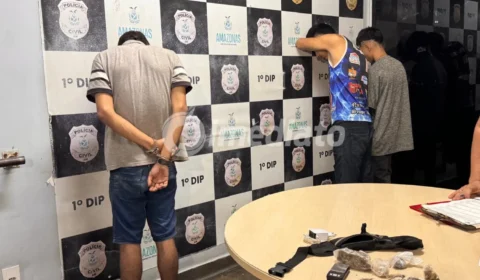 Homem é preso por venda de drogas e dois usuários são detidos após denúncia no bairro Praça 14